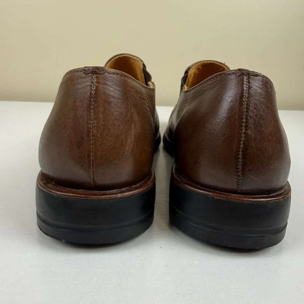 EUC Sandro Brown Leather Loafer - Picture 5 of 13